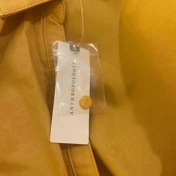 Anthropologie Sundays in Brooklyn twist front long sleeve blouse medium NWT - Picture 7 of 9